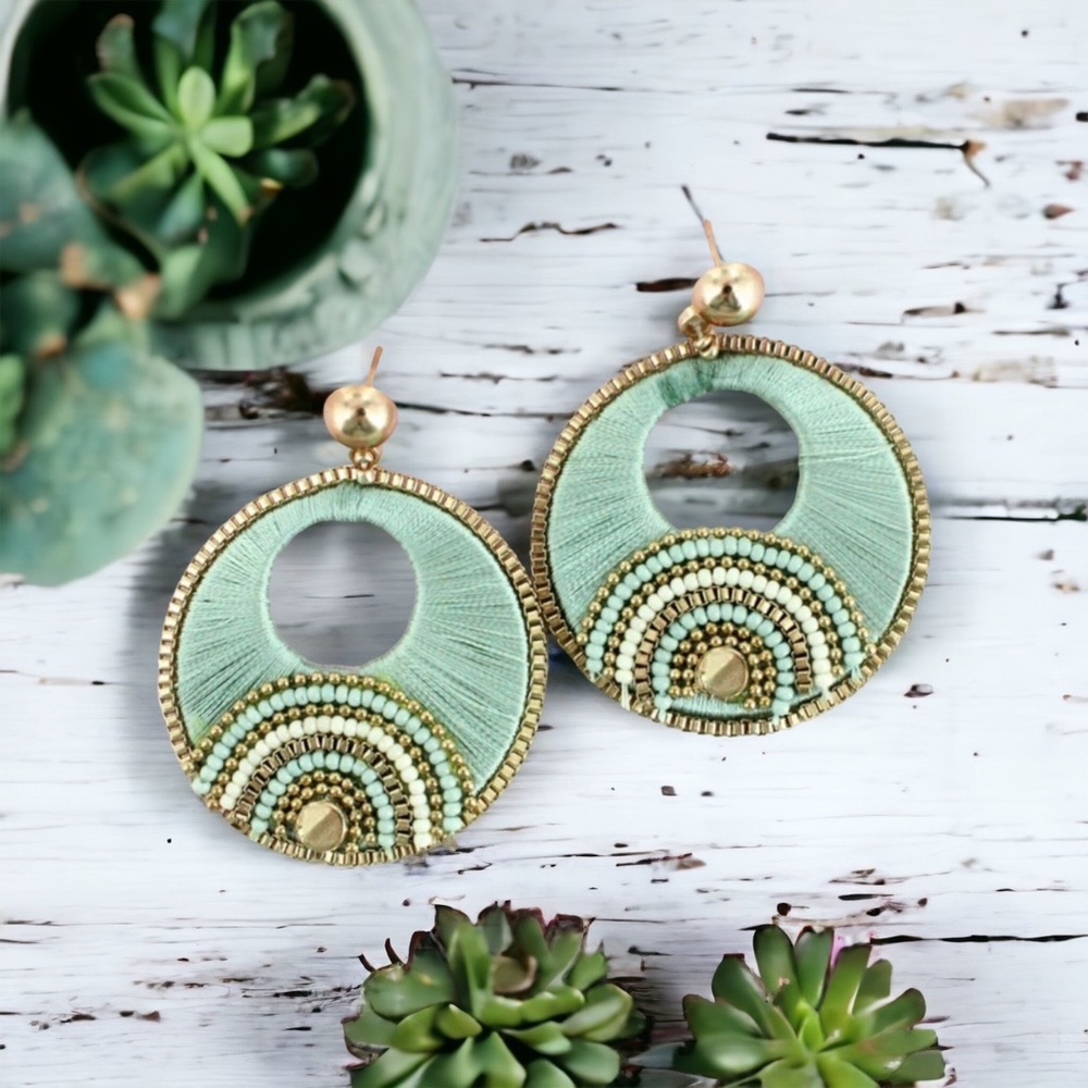 NWT MINT VIENNA EARRINGS